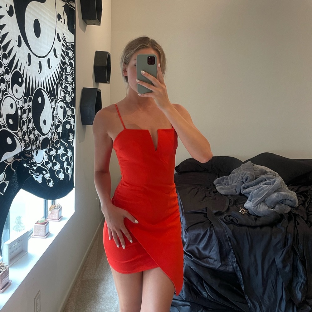 Super Cute red Windsor dress, never worn
